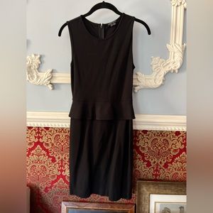 Theory Peplum Office LBD Dress